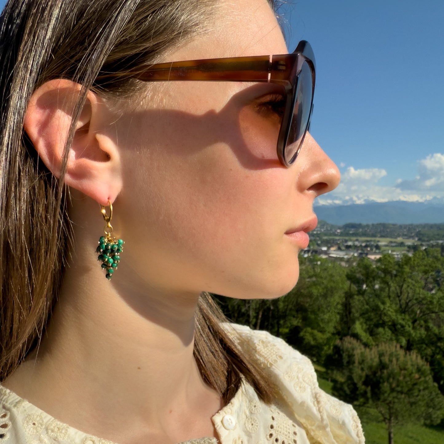 Boucles d'oreilles Grappa
