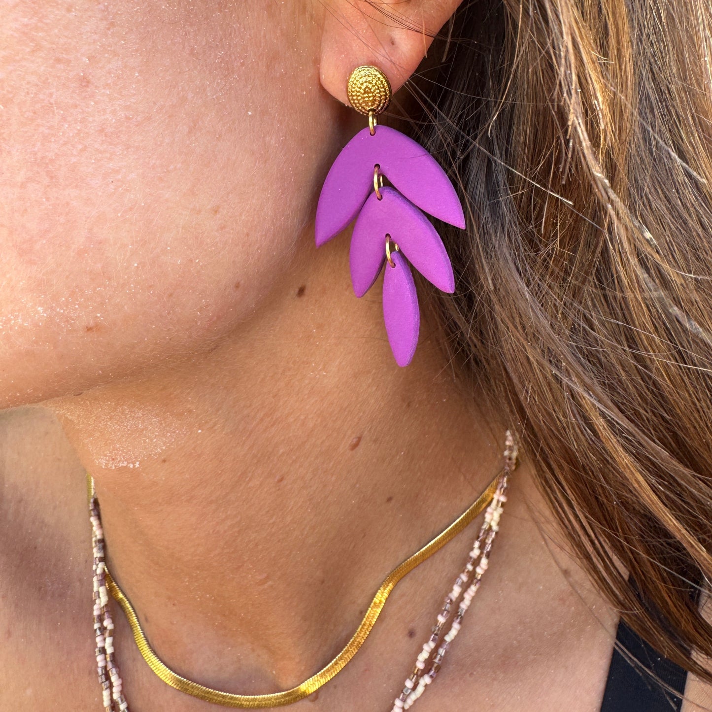 Boucles d'oreilles Gaëlle
