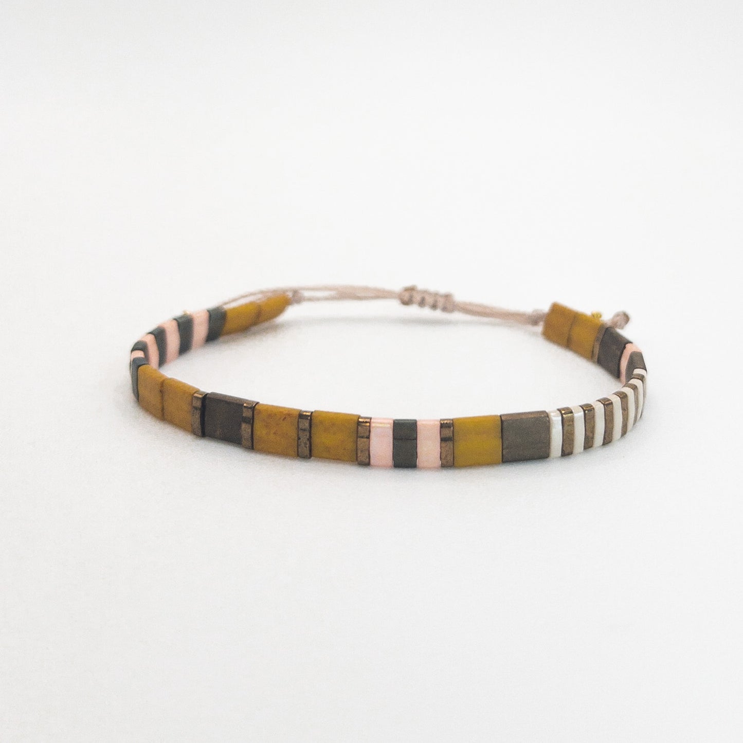 Bracelet Tila Moutarde