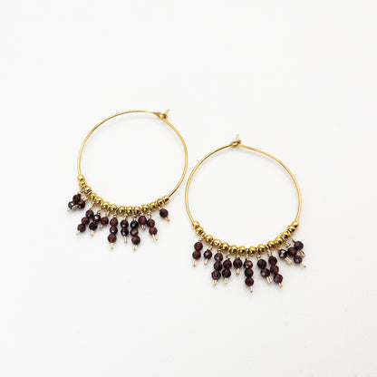 Boucles d'oreilles Cléa